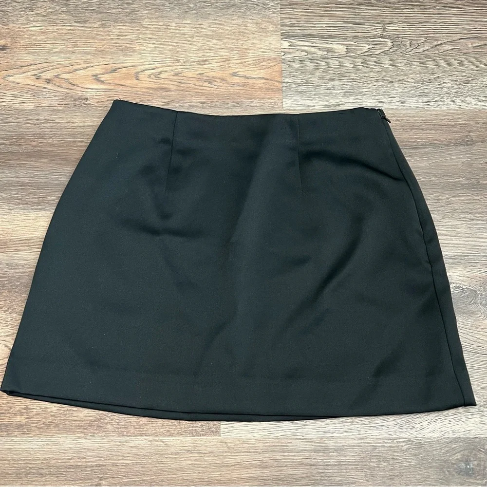 NEW A New Day Tailored Mini Skirt Classic Black Size 8